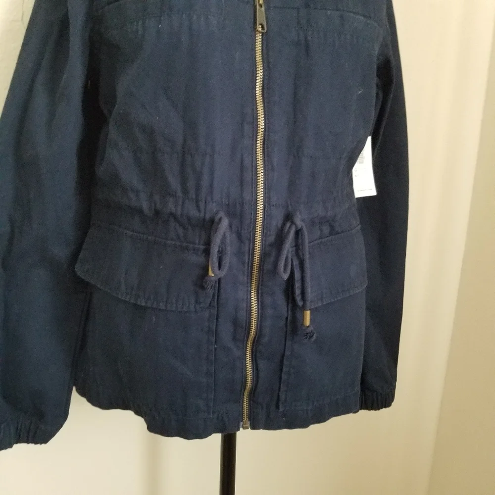 New Women's Navy Women's Jacket Size S - Picture 6 of 7